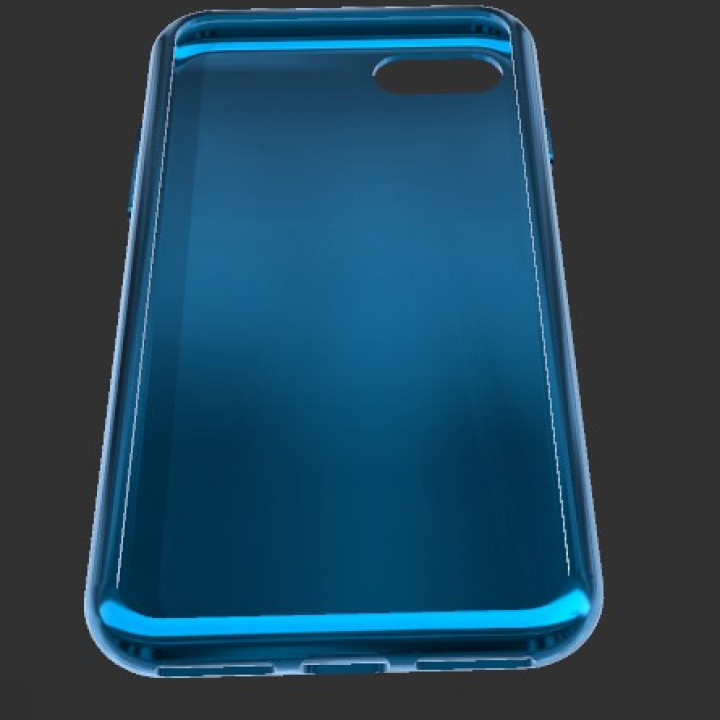 3D Printable iPhone SE 2020 Case by Cdr. Fox