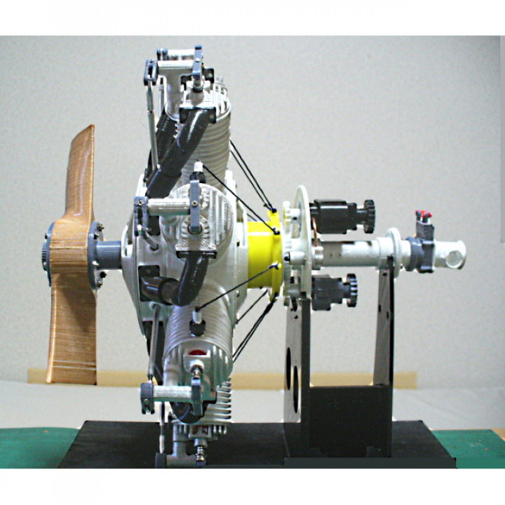 Radial Engine, Rotary-2, 1910s image
