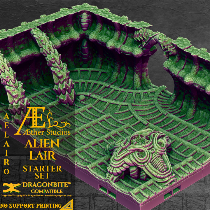 AELAIR0 - Alien Lair Starter Set image