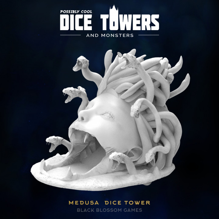 B05 Medusa :: Possibly Cool Dice Tower image