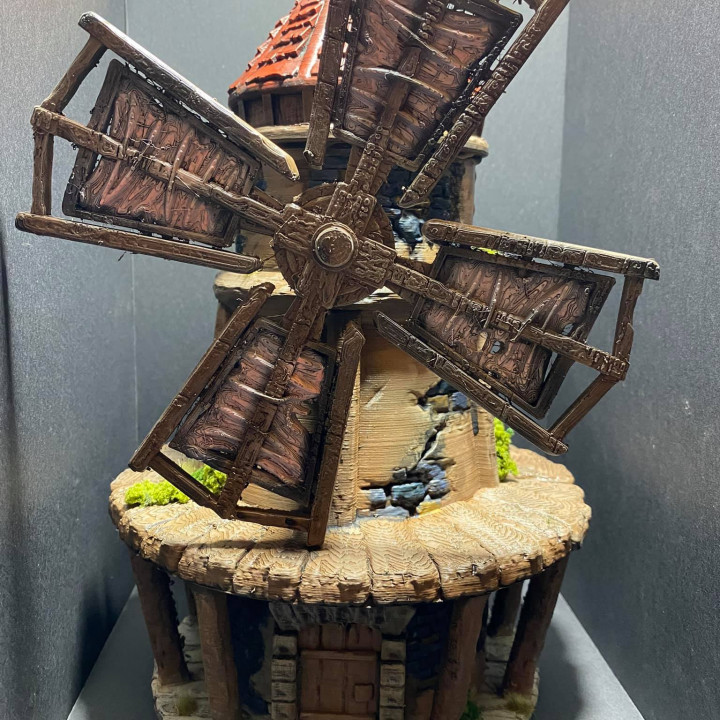 Medieval Windmill - Highlands Miniatures image