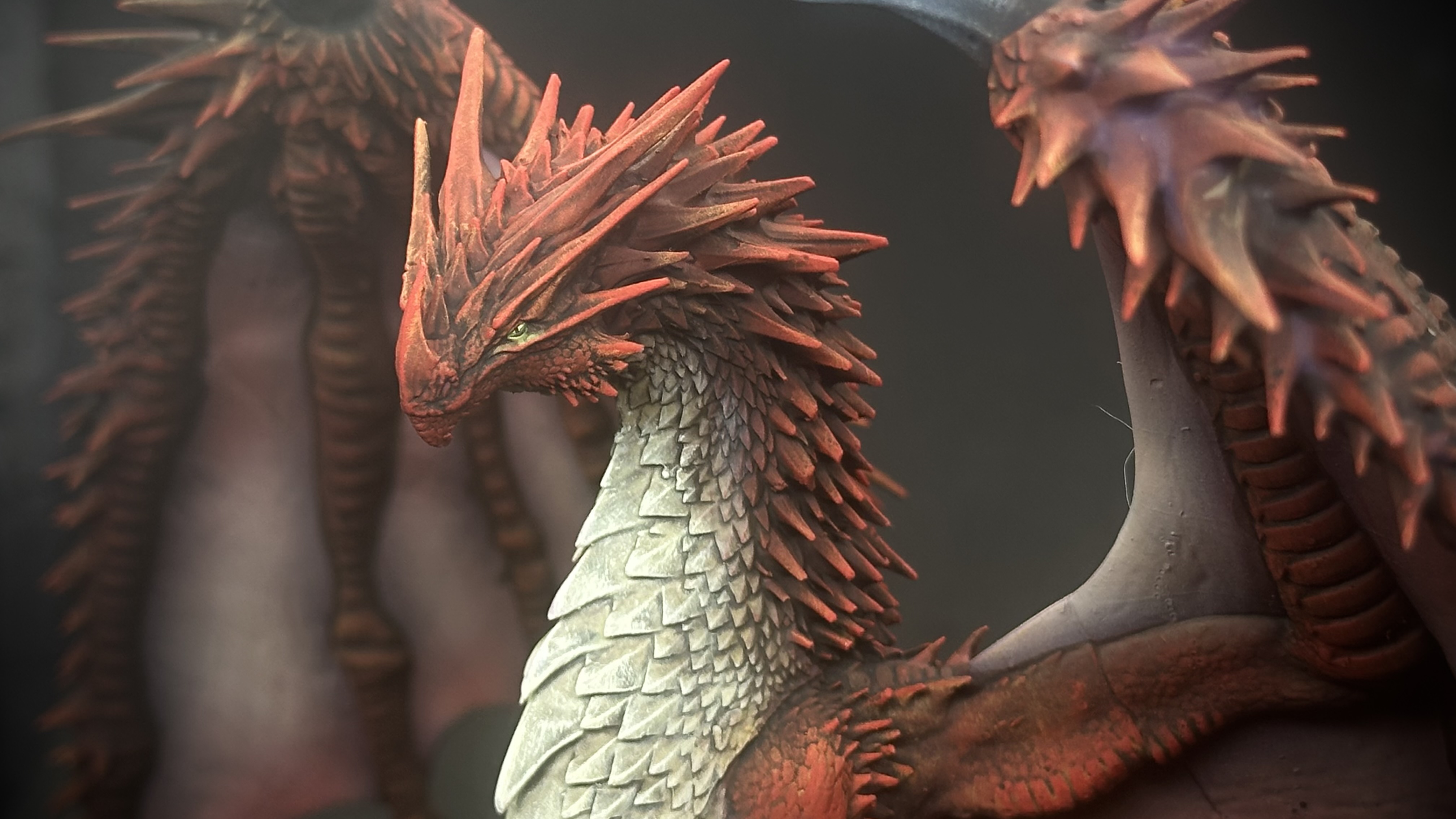 3D Print of Ancient Red Dragon by alexlunardi