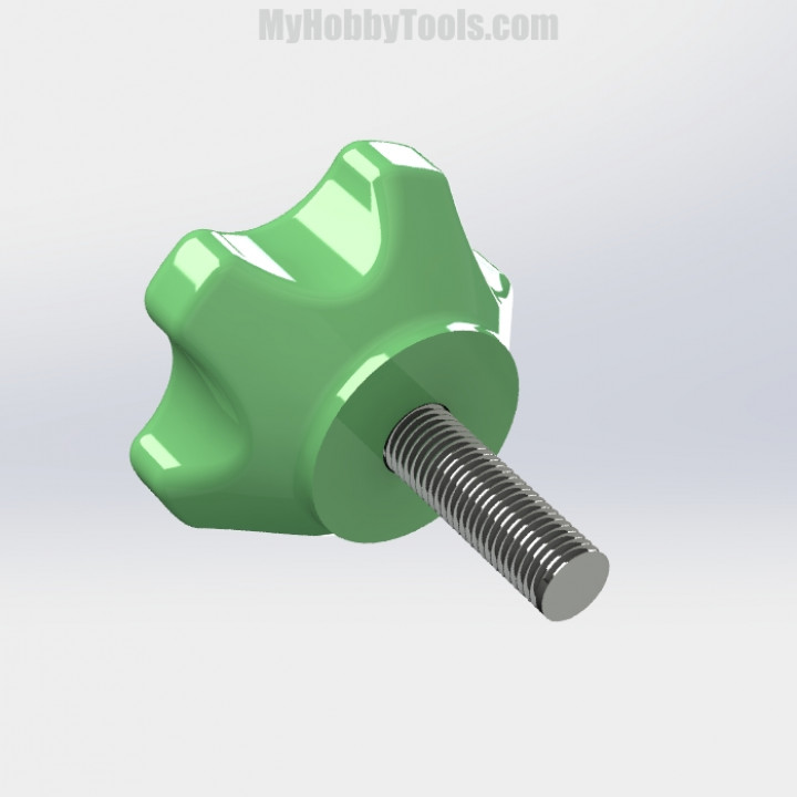 KNOB FOR SCREWS AND NUTS M8 image