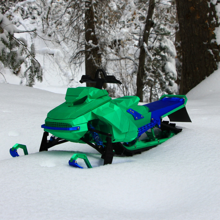 SkeeRide -- RC Snowmobile image
