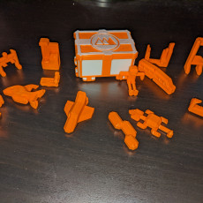 Picture of print of Tiny Toy Box Packing Puzzle