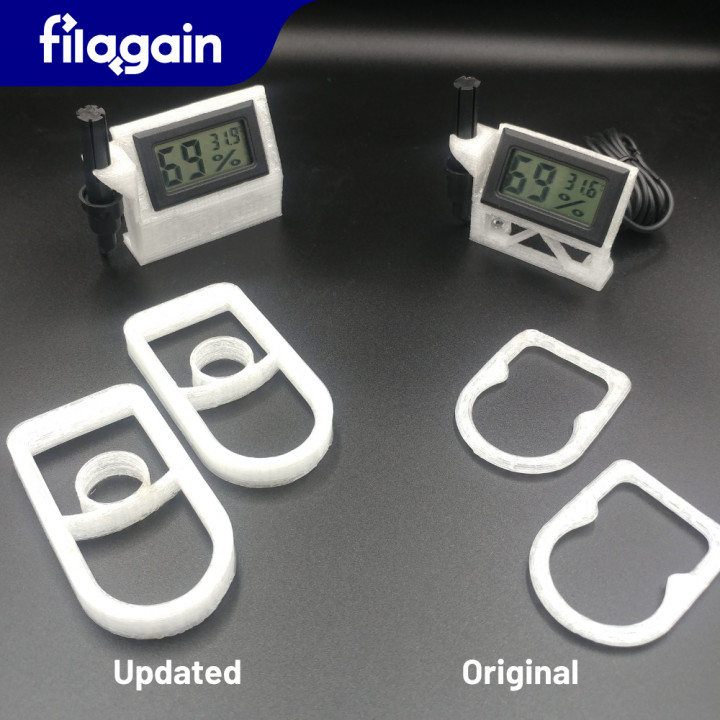 Filagain Filament Container Updated Parts image