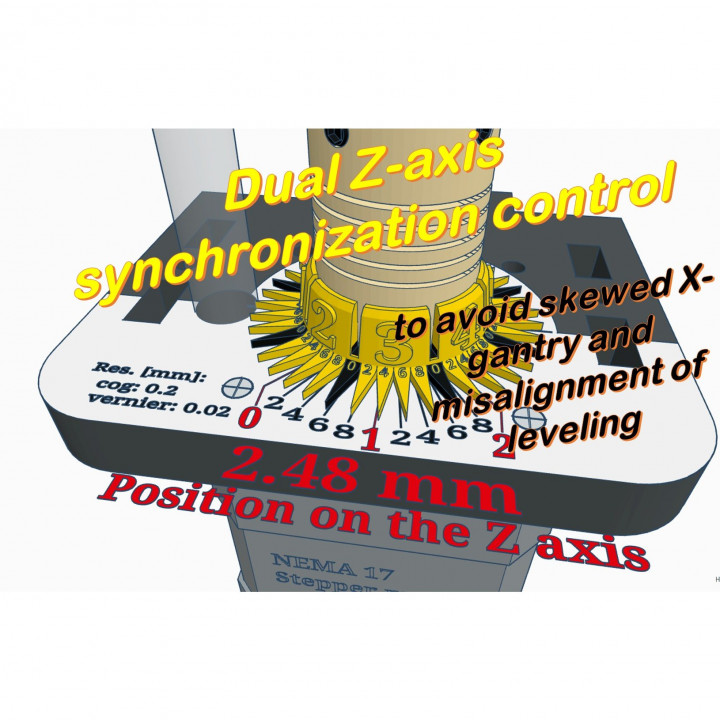 z axis level indicator gauge image