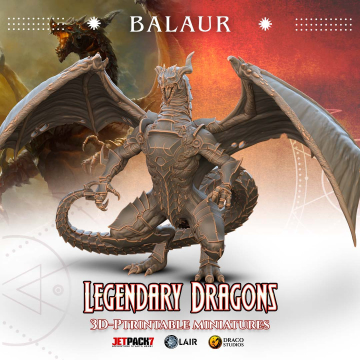 Balaur from Legendary Dragons's Cover
