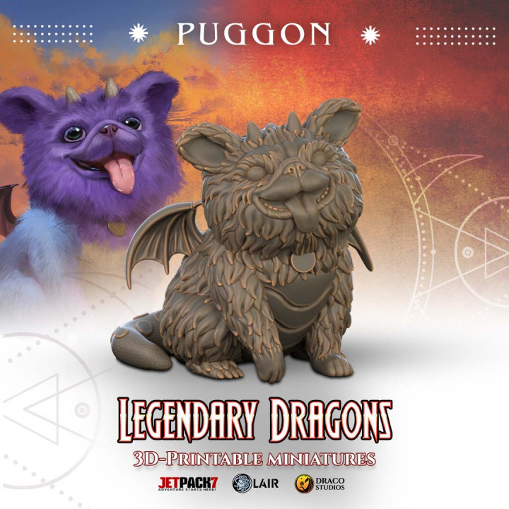 Puggon from Legendary Dragons's Cover