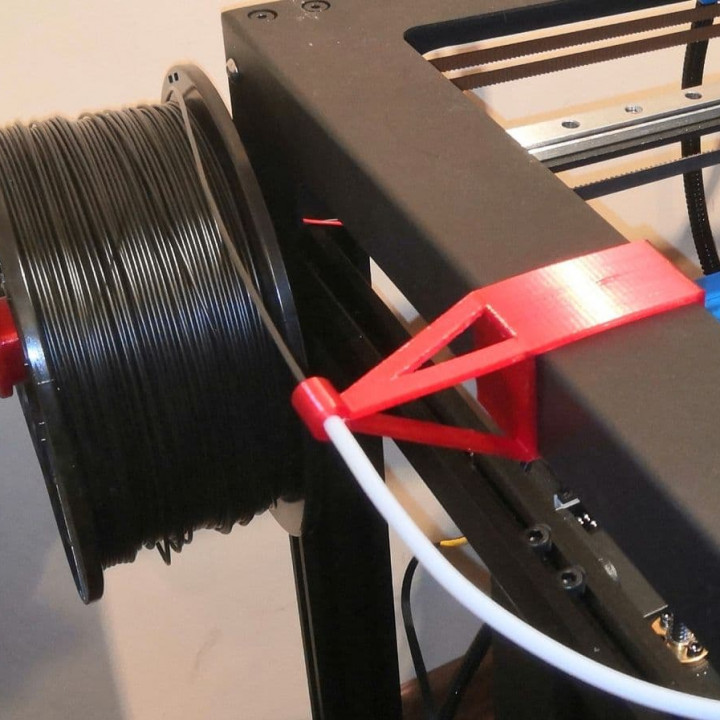 Sapphire Plus Filament spool and tube holders for direct extruder image