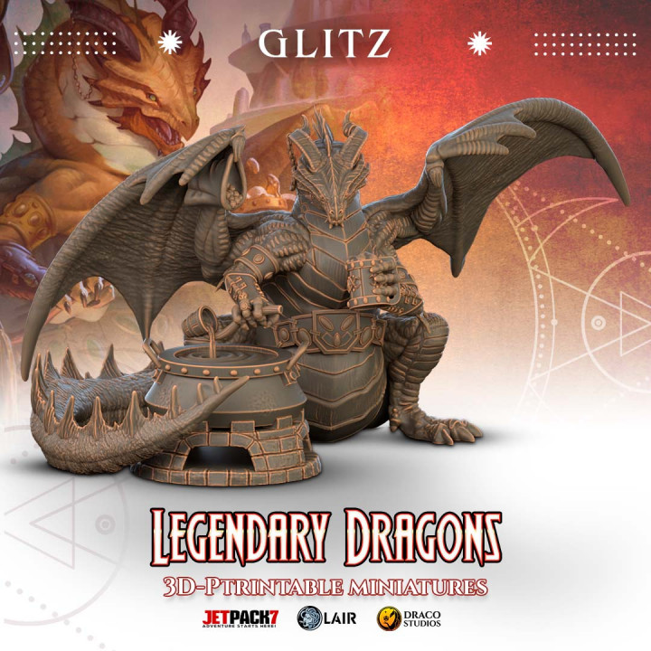 Glitz, from Legendary Dragons's Cover