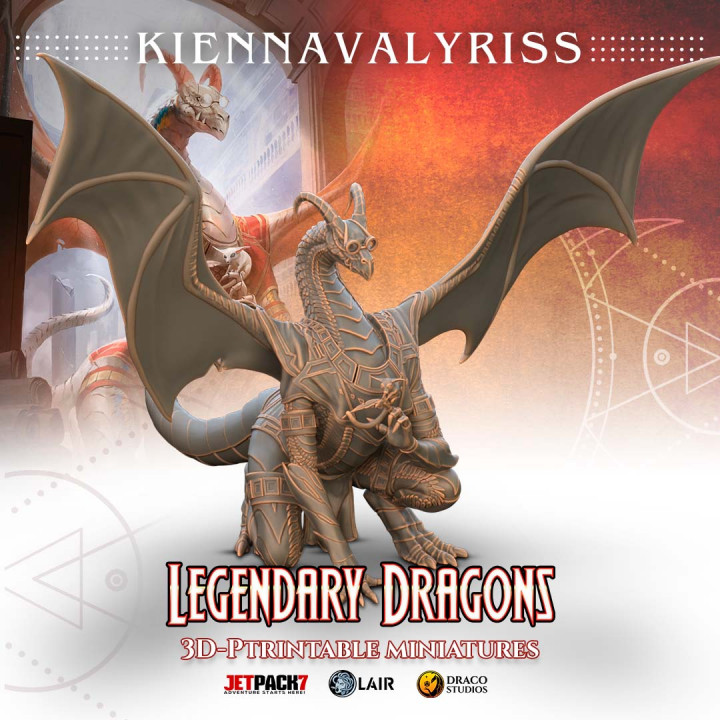 Kiennavalyriss from Legendary Dragons's Cover