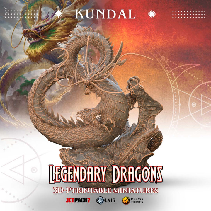 Kundal from Legendary Dragons's Cover