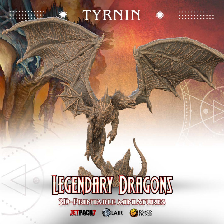 Tyrnin from Legendary Dragons's Cover