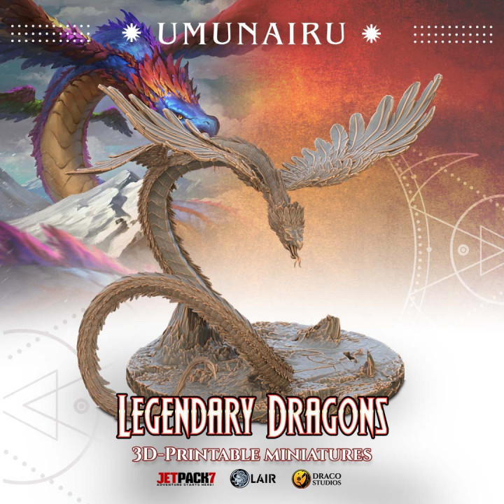 Umunairu from Legendary Dragons's Cover