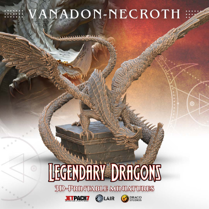 Vanadon from Legendary Dragons's Cover