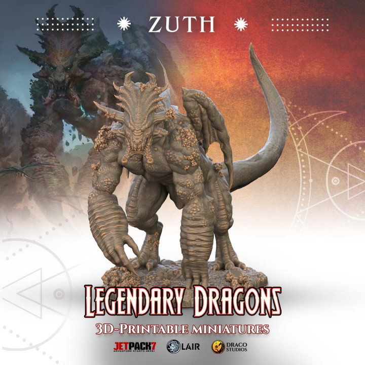 Zuth from Legendary Dragons's Cover