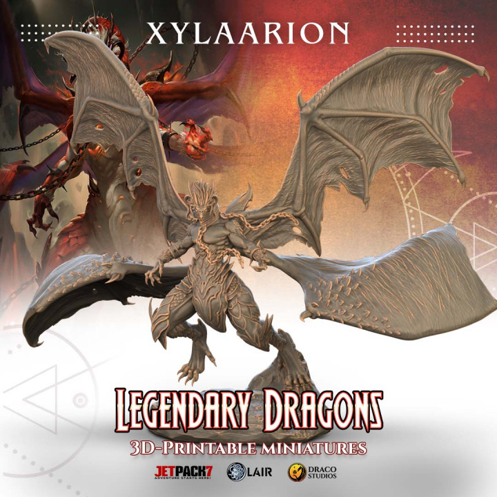 Xylaarion from Legendary Dragons's Cover