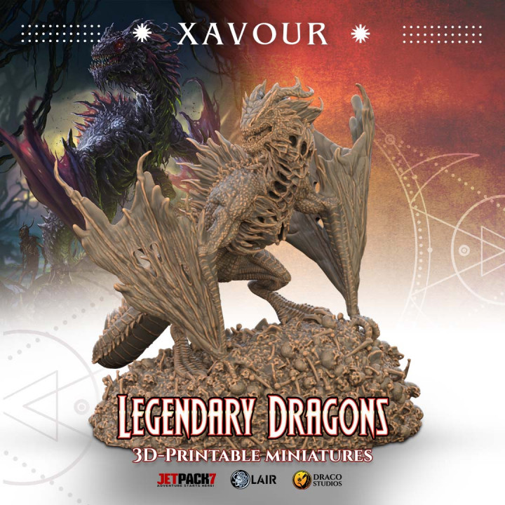 Xavour from Legendary Dragons's Cover