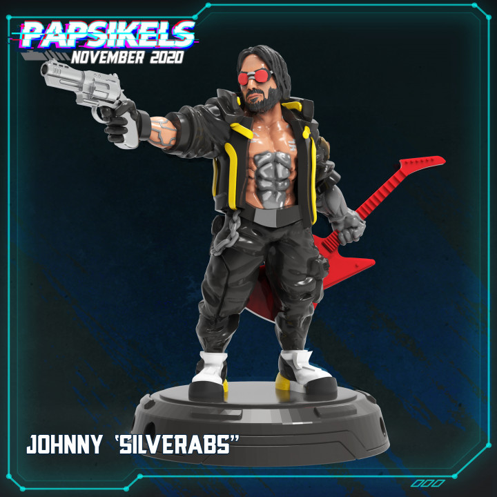 STREET PUNK JOHNNY SILVER ABS image