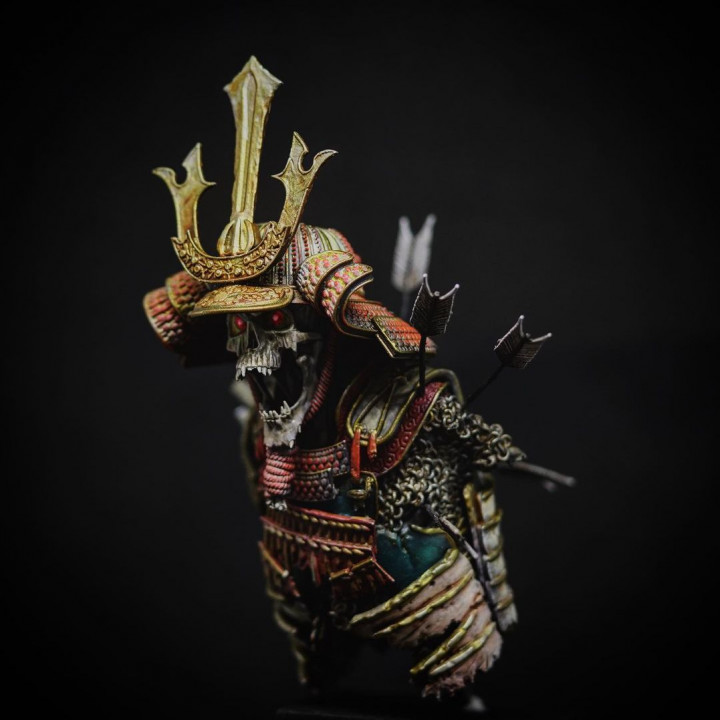 3D Printable BUST SAITO BENKEI THE STANDING DEATH + PERSONAL