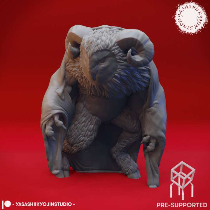 Auril - First Form - Tabletop Miniature (Pre-Supported) image
