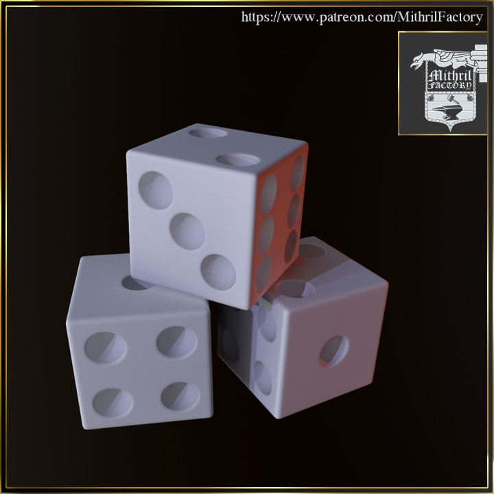 Perfect Dice 6 faces image