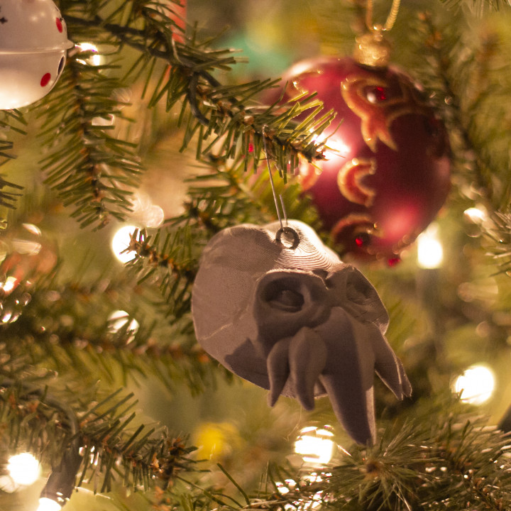 Mind Flayer/Illithid Christmas Ornament image