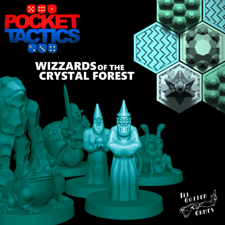 Pocket-Tactics: Wizzards of the Crystal Forest image