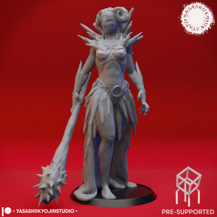 Auril - Second Form - Tabletop Miniature (Pre-Supported) image