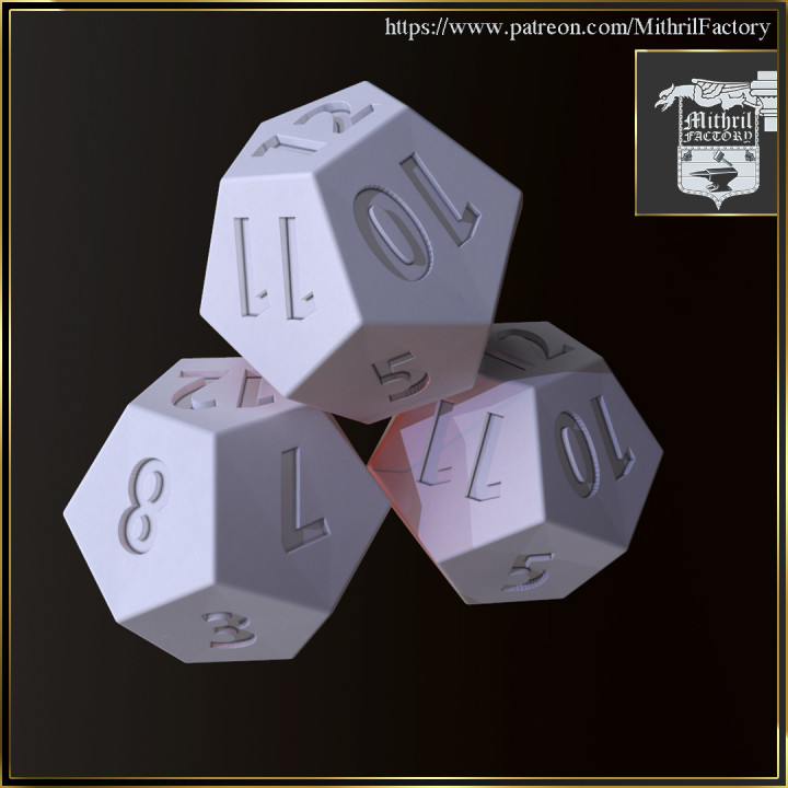 Perfect Dice 12 faces image