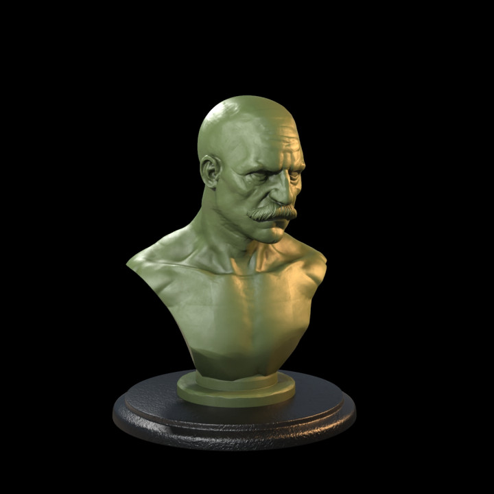 3d Printable Ttminis Bust Pre Supported By Tytantroll Miniatures