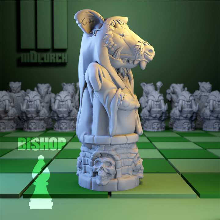 Chess Bishop Fantasy style image