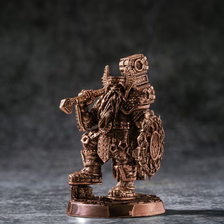 3D Print of Imar Hakka - The Dwarfs of The Dark Deep by SHEIK MAINLAND