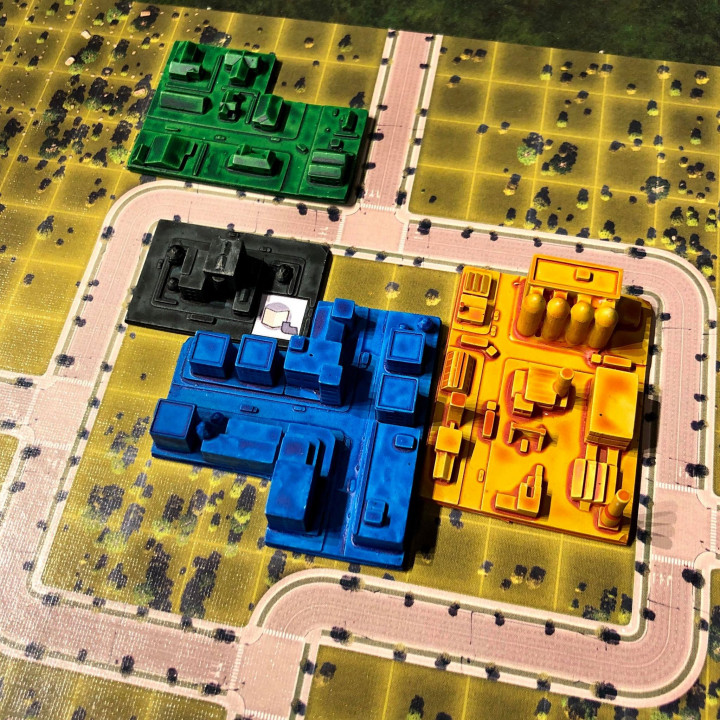 3D Printable 3D models for Cities: Skylines - The Board game by Rustan ...