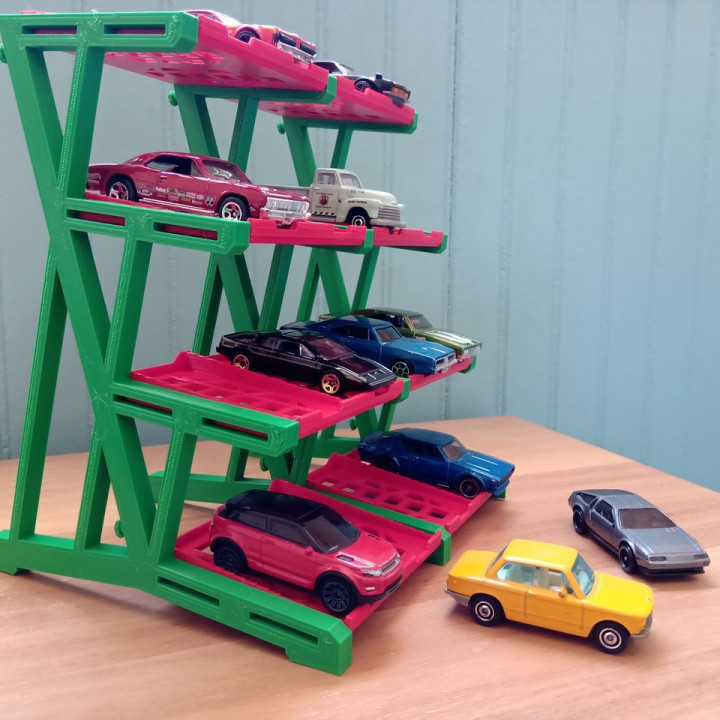 TOY CAR STAND image