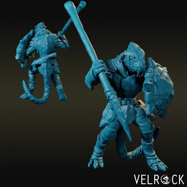 Lizardfolk Warriors Pack NOW PRESUPPORTED image