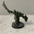 Black Orc Fighter - - Professionally pre-supported! print image