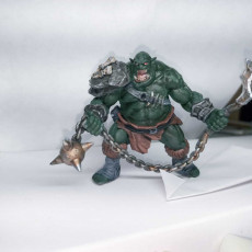Picture of print of Ogre Champion - Professionally pre-supported!