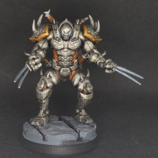 Picture of print of Warforged Fighter - Professionally pre-supported!