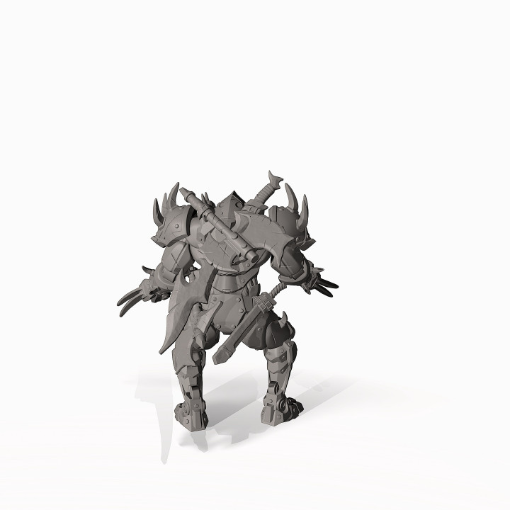Warforged Fighter - Professionally pre-supported! image