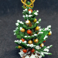 Picture of print of Christmas Tree /Pre-supported/ /Free Gift/