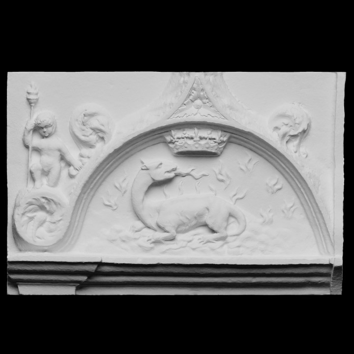 Decoration from Castle of Blois image