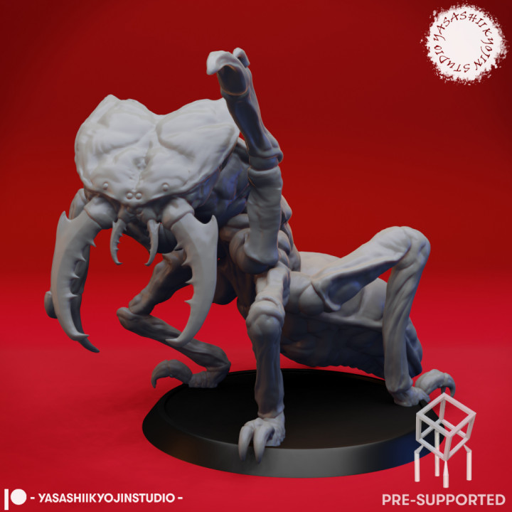 Ankheg - Tabletop Miniature (Pre-Supported) image