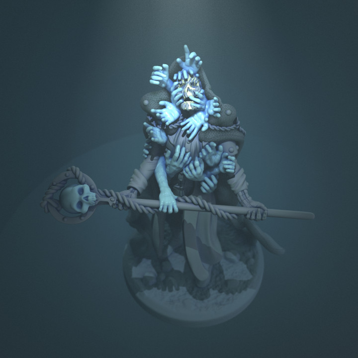 【ねずきん】STLクローン 3D Printable Necromancer - STL - Pre-supported by Grinning God