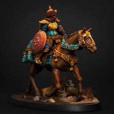 Picture of print of Arabian Nights Cursed Cavalry