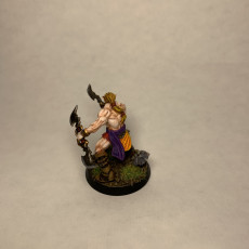 Picture of print of Wood Elf Blade Dancer  - Professionally pre-supported!
