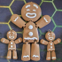 Flexi Print-In-Place Gingerbread Man print image