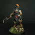 The Grave Digger- Undead Hero - Pre supported - 32mm scale print image