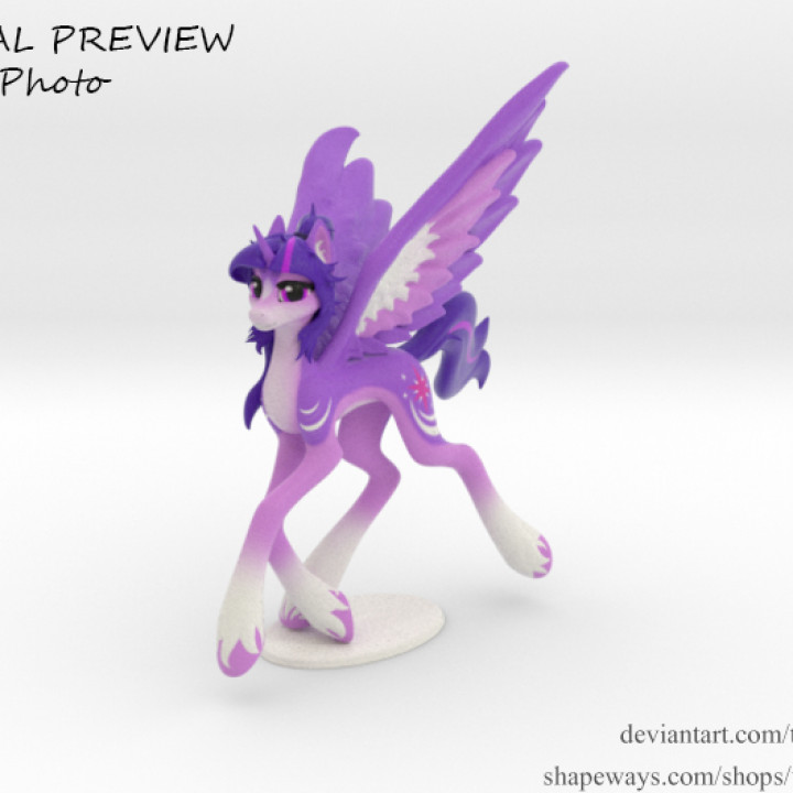 Twilight Sparkle My Little Pony figurine image